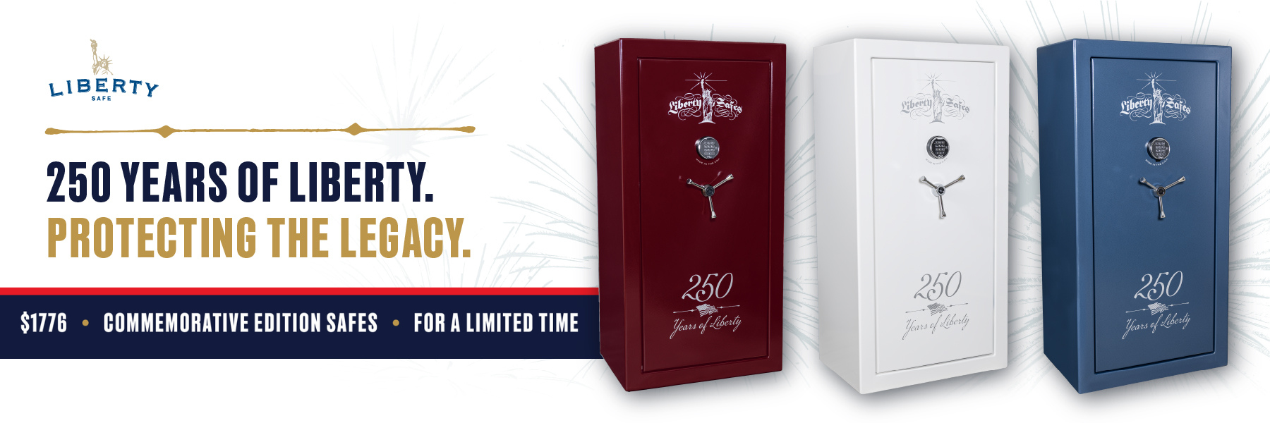 250th Commemorative Edition Safes from Tru-Lock & Security your Liberty Safe dealer in  Eau Claire 